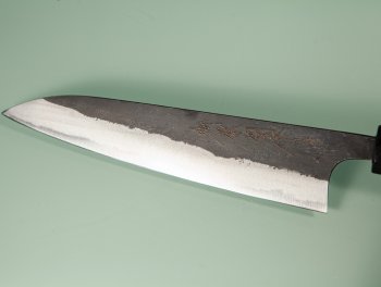 Shu Matsubara Shirogami Kurouchi Wa-Petty 160mm Walnuss
