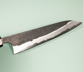 Shu Matsubara Shirogami Kurouchi Wa-Petty 160mm Walnuss