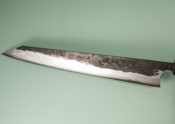 Shu Matsubara Shirogami Kurouchi Wa-Sujihiki 275mm Walnuss