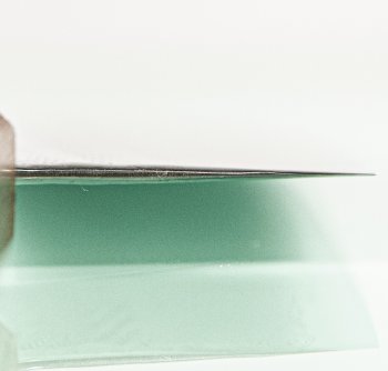 Tsunehisa AUS10 Nawame Damascus Wa-Nakiri 165mm burnt Oak