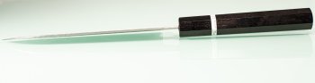 Tsunehisa G3 Tsuchime Damascus Wa-Santoku 170mm Ebony/white