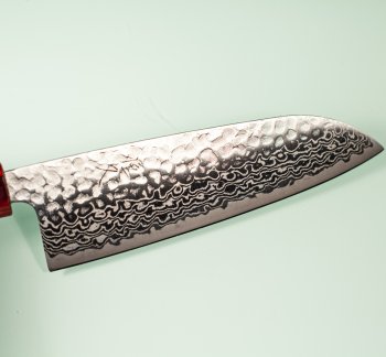 Tsunehisa G3 Tsuchime Damascus Wa-Santoku 170mm RRO