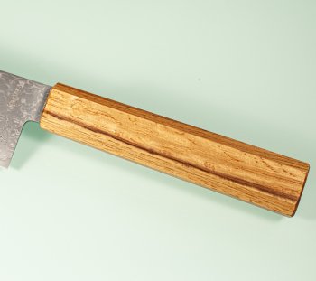 Toshitaka SG2 Damascus Wa-Santoku 180mm Oak