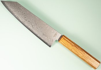 Toshitaka SG2 Damascus Wa-Bunka 180mm Oak