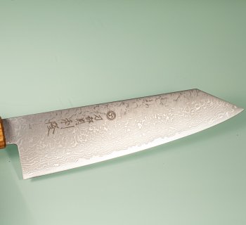 Toshitaka SG2 Damascus Wa-Bunka 180mm Oak