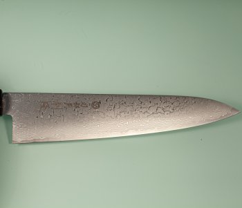 Toshitaka SG2 Damascus Wa-Gyuto 210mm Ebony/Buffalo