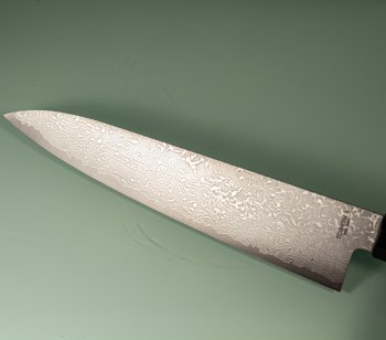 Toshitaka SG2 Damascus Wa-Gyuto 210mm Ebony/Buffalo