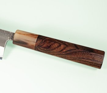 Naoto Aogami 1 Kuro Dama Wa-Santoku 165mm