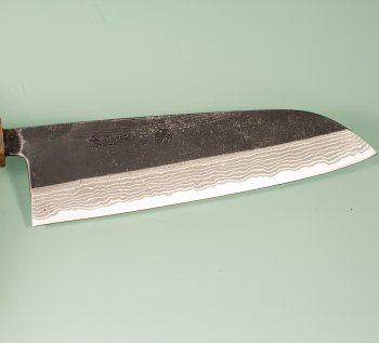 Naoto Aogami 1 Kuro Dama Wa-Santoku 165mm