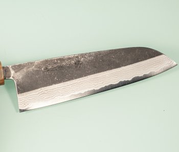 Naoto Aogami 1 Kuro Dama Wa-Santoku 165mm