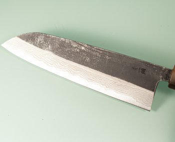 Naoto Aogami 1 Kuro Dama Wa-Santoku 165mm