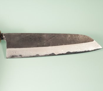 Naoto Aogami 1 Kuro Dama Wa-Santoku 180mm