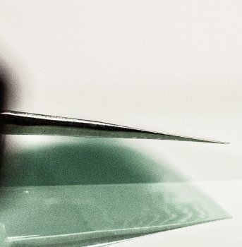 Naoto Aogami 1 Kuro Dama Wa-Santoku 180mm