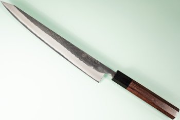 Tadafusa Aogami Tsuchime Kurouchi Wa-Sujihiki 245mm RO