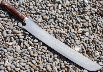 Takeshi Saji R2 Diamond Damascus Sakimaru 400mm