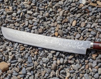 Takeshi Saji R2 Diamond Damascus Sakimaru 400mm