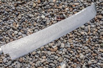 Takeshi Saji R2 Diamond Damascus Sakimaru 400mm