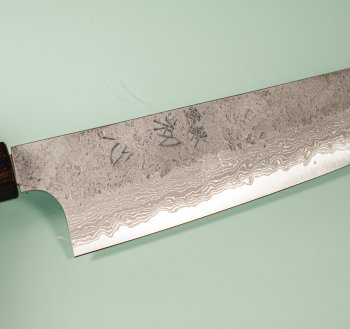 Hatsukokoro X Nigara Ryusui Aogami 2 Nashiji Damascus Wa-Gyuto 230mm