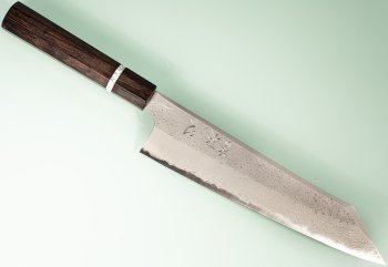 Hatsukokoro X Nigara Ryusui Aogami 2 Nashiji Damascus Wa-Kiritsuke 230mm