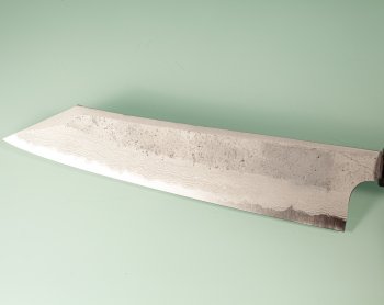 Hatsukokoro X Nigara Ryusui Aogami 2 Nashiji Damascus Wa-Kiritsuke 230mm