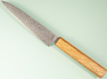 Toshitaka SG2 Damascus Wa-Petty 135mm Oak
