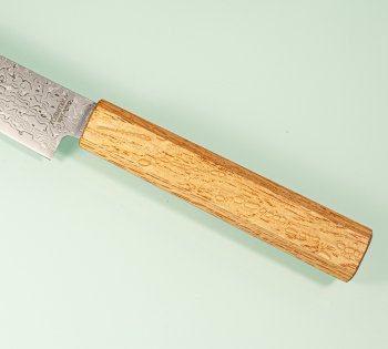 Toshitaka SG2 Damascus Wa-Petty 135mm Oak