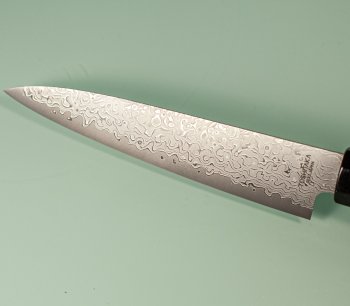 Toshitaka SG2 Damascus Wa-Petty 135mm Ebony/Buffalo