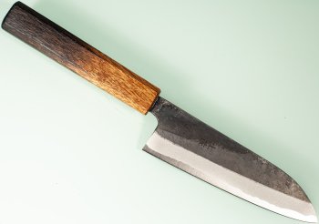 Kanta Okada AO2 Kurouchi Wa-Santoku 135mm