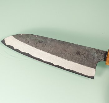 Kanta Okada AO2 Kurouchi Wa-Santoku 135mm