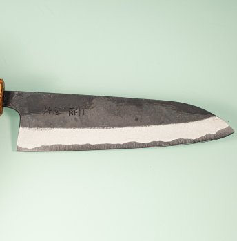 Kanta Okada AO2 Kurouchi Wa-Santoku 150mm
