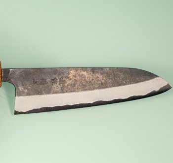 Kanta Okada AO2 Kurouchi Wa-Santoku 150mm