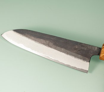 Kanta Okada AO2 Kurouchi Wa-Santoku 150mm