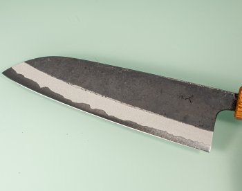 Kanta Okada AO2 Kurouchi Wa-Santoku 170mm