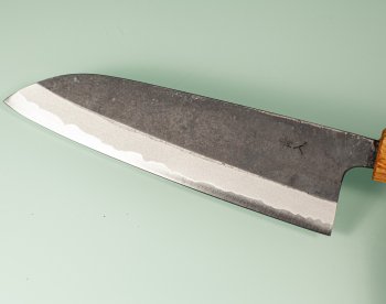 Kanta Okada AO2 Kurouchi Wa-Santoku 170mm