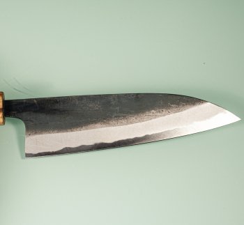 Nishida Shirogami 1 Kurouchi Wa-Funayuki 150mm WO