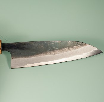 Nishida Shirogami 1 Kurouchi Wa-Funayuki 150mm WO