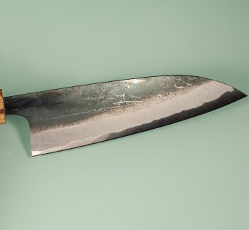 Nishida Shirogami 1 Kurouchi Wa-Funayuki 150mm WO