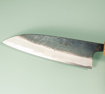 Nishida Shirogami 1 Kurouchi Wa-Funayuki 150mm WO