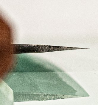 Nishida Shirogami 1 Kurouchi Wa-Funayuki 150mm WO
