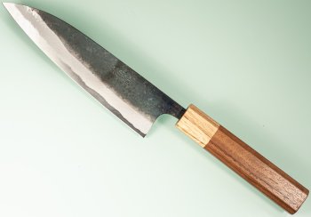 Nishida Shirogami 1 Kurouchi Wa-Gyuto 165mm WO