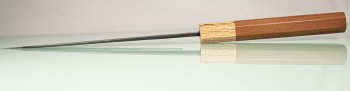 Nishida Shirogami 1 Kurouchi Wa-Gyuto 165mm WO