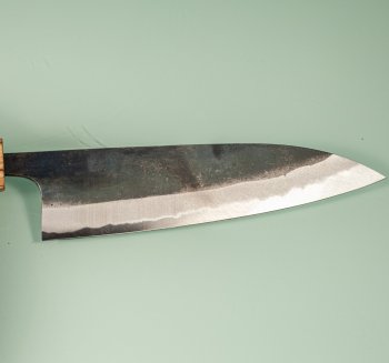 Nishida Shirogami 1 Kurouchi Wa-Gyuto 165mm WO