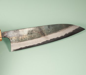 Nishida Shirogami 1 Kurouchi Wa-Gyuto 165mm WO