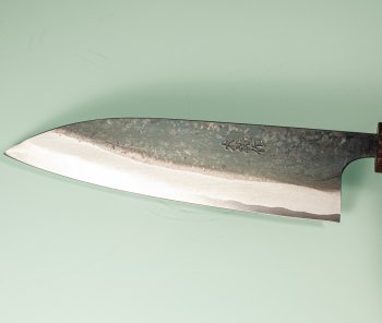 Nishida Shirogami 1 Kurouchi Wa-Gyuto 165mm Rengas