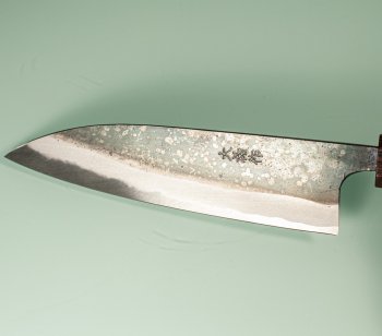 Nishida Shirogami 1 Kurouchi Wa-Gyuto 165mm Rengas
