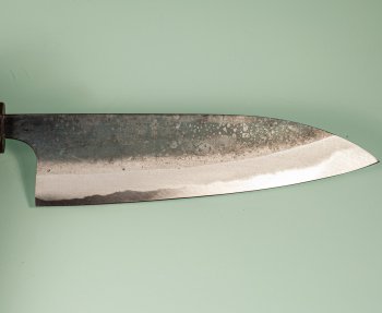 Nishida Shirogami 1 Kurouchi Wa-Gyuto 165mm Rengas