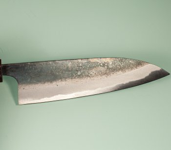 Nishida Shirogami 1 Kurouchi Wa-Gyuto 165mm Rengas
