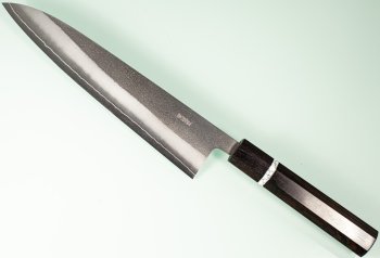 Yoshikane SKD11 Nashiji Wa-Gyuto 210mm Ebony