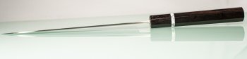 Yoshikane SKD11 Nashiji Wa-Gyuto 210mm Ebony