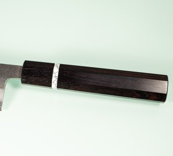 Yoshikane SKD11 Nashiji Wa-Gyuto 210mm Ebony